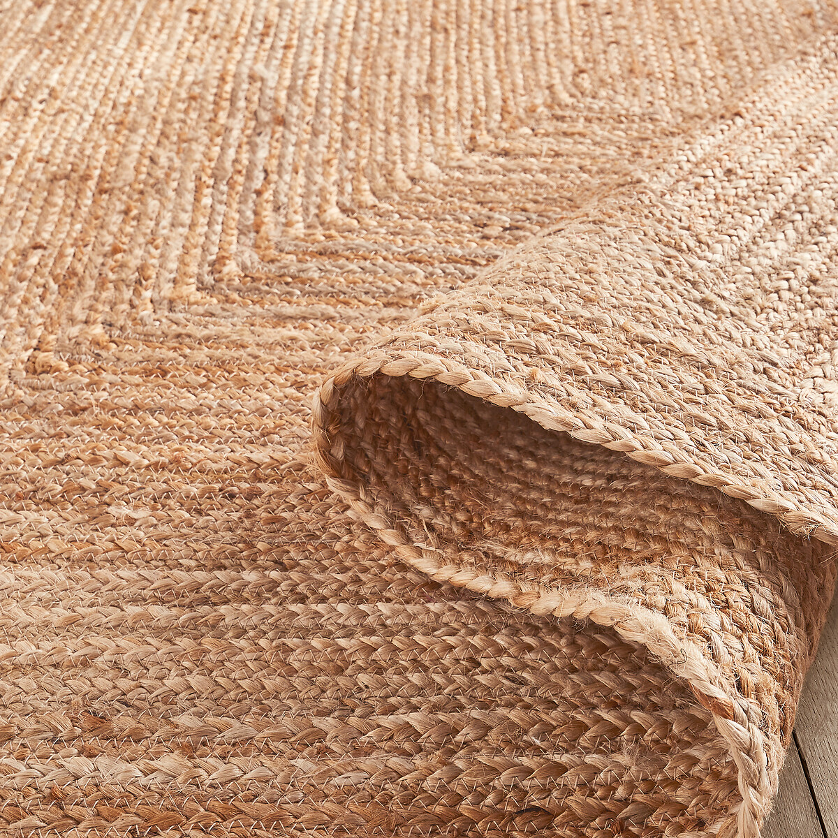 Tapis en jute, tressé main, Hempy naturel, AM.PM
