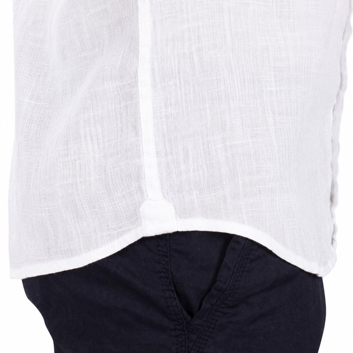 Chemise en lin sunset creek blanc, SHILTON