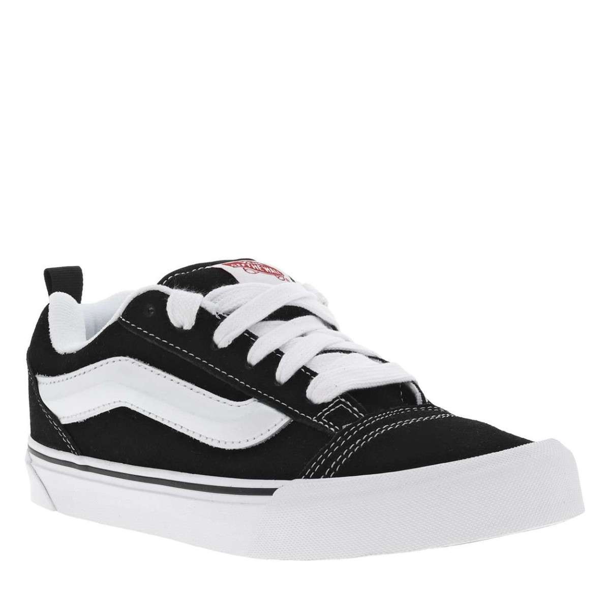Baskets basses KNU SKOOL cuir noires, VANS