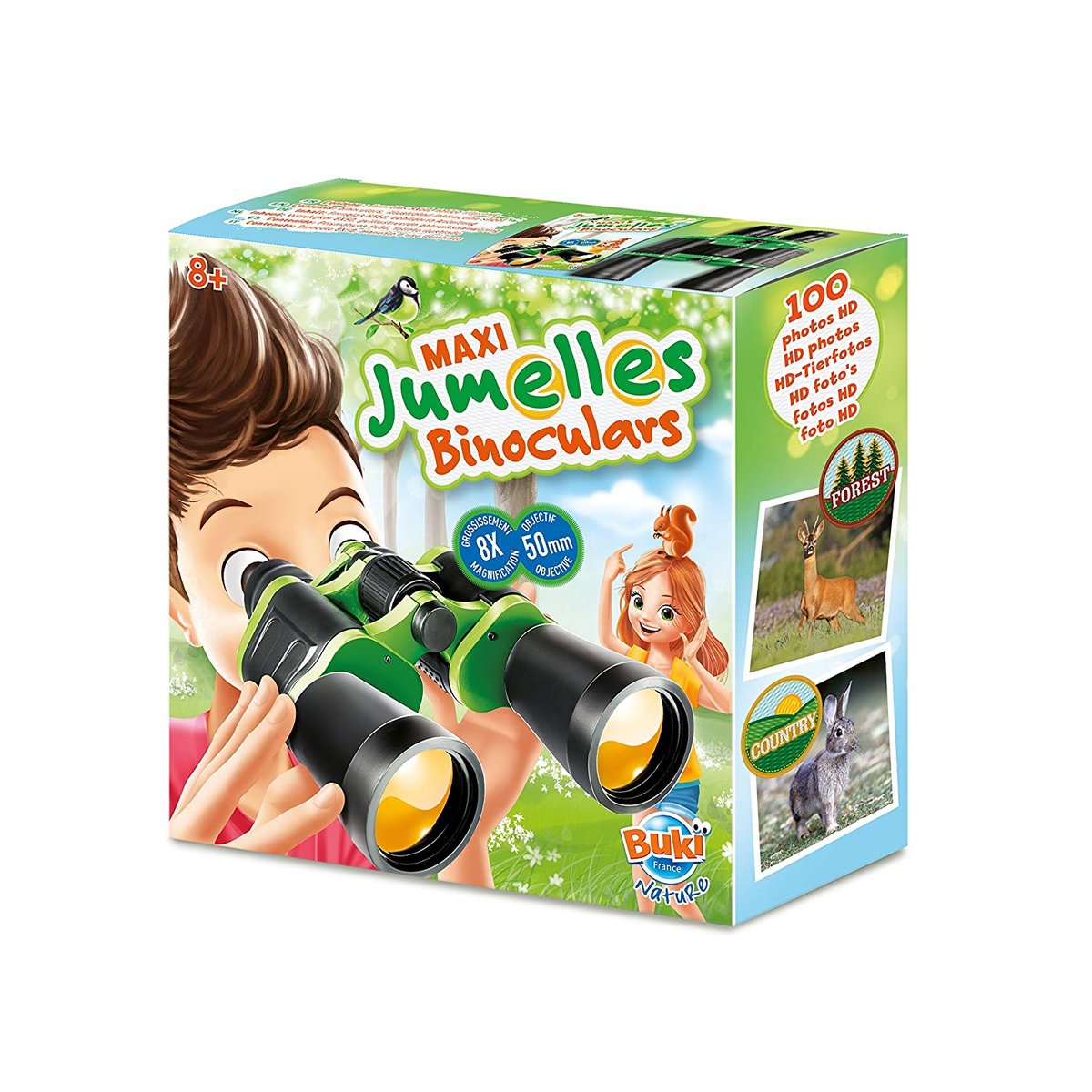 Maxi Jumelles vert, BUKI FRANCE