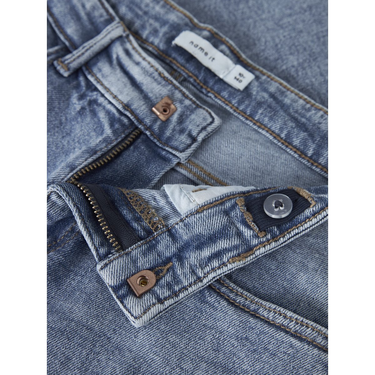 Frose wide leg jeans denim blue , NAME IT