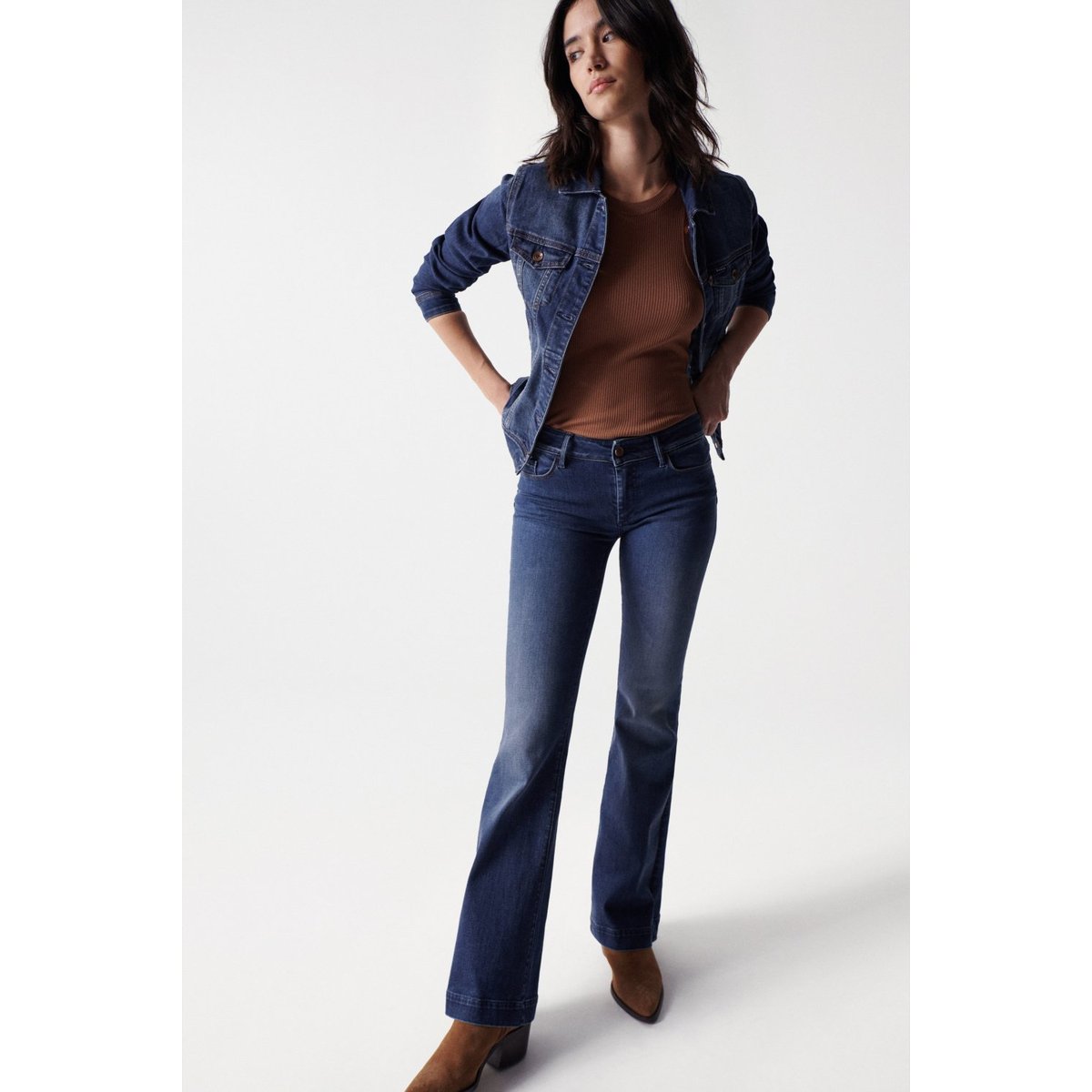 VESTE EN JEAN bleu foncé, SALSA JEANS