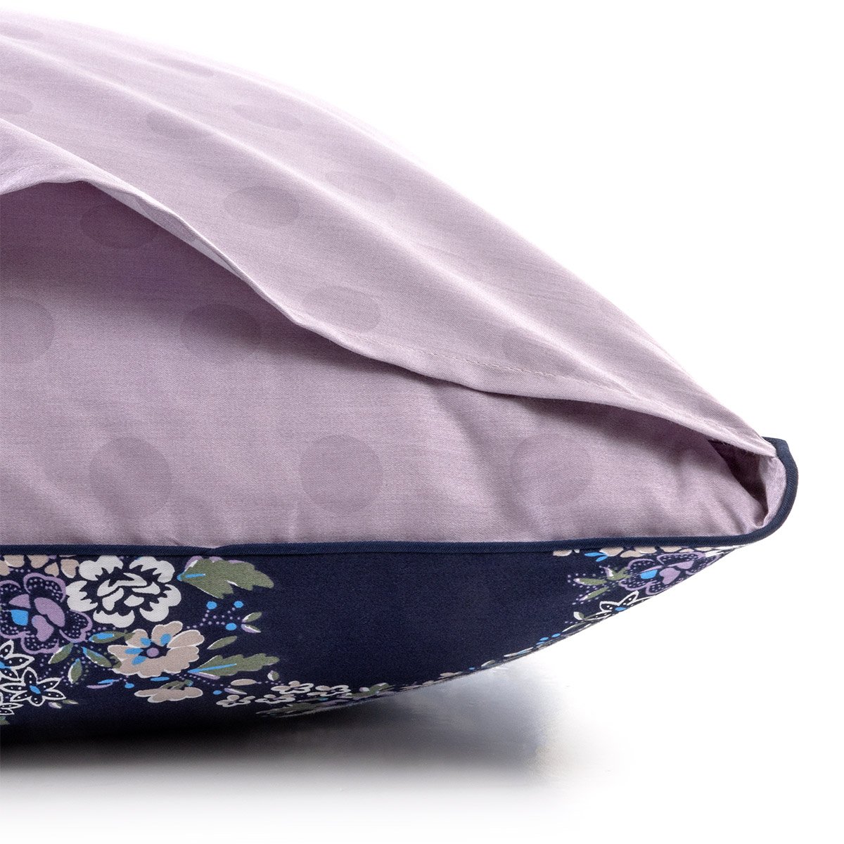 Taie d'oreiller en satin, K DOTS multicolore, KENZO HOME