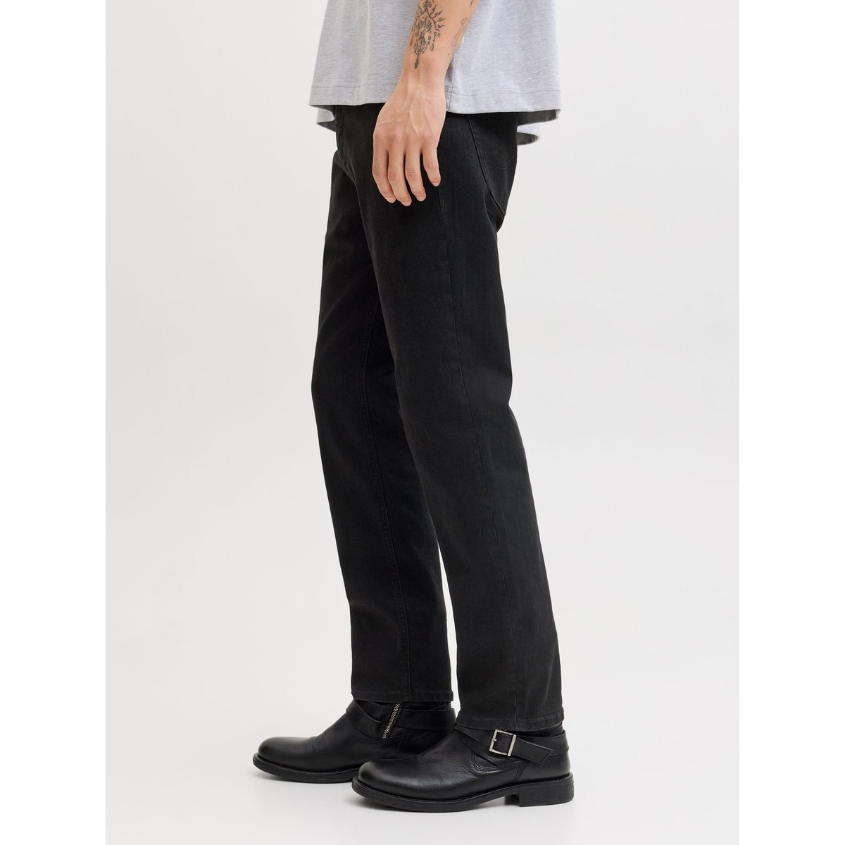 Coupe Regular black denim, JACK & JONES