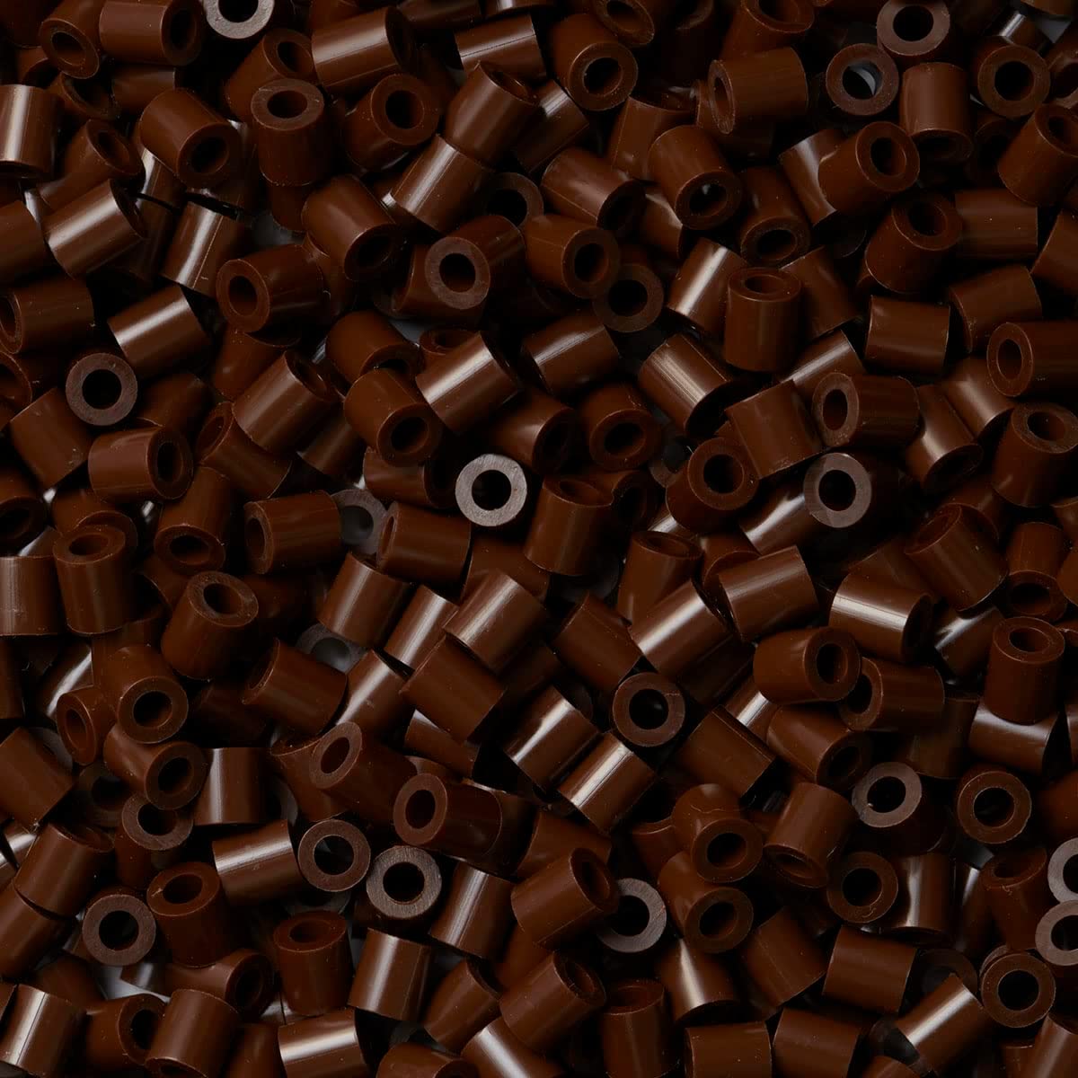 Sachet 1000 perles plastique Midi marron, HAMA