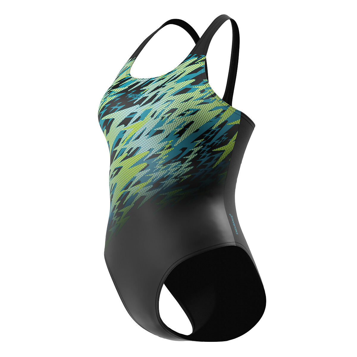 Maillot de bain HYPERBOOM MUSCLEBACK noir/vert, SPEEDO