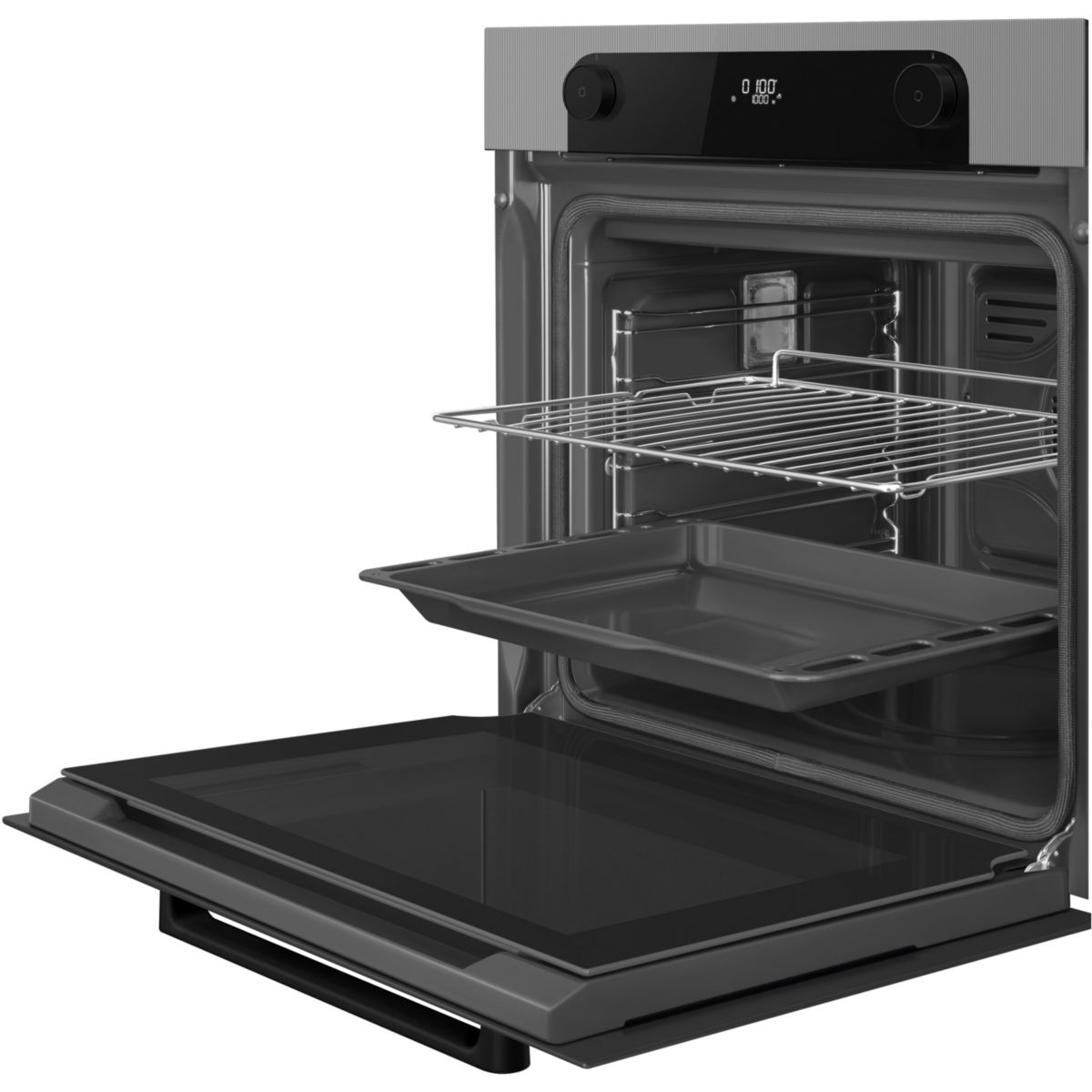 Four encastrable SFP6201TS - Pyrolyse - Chaleur tournante - Porte froide couleur unique, SMEG