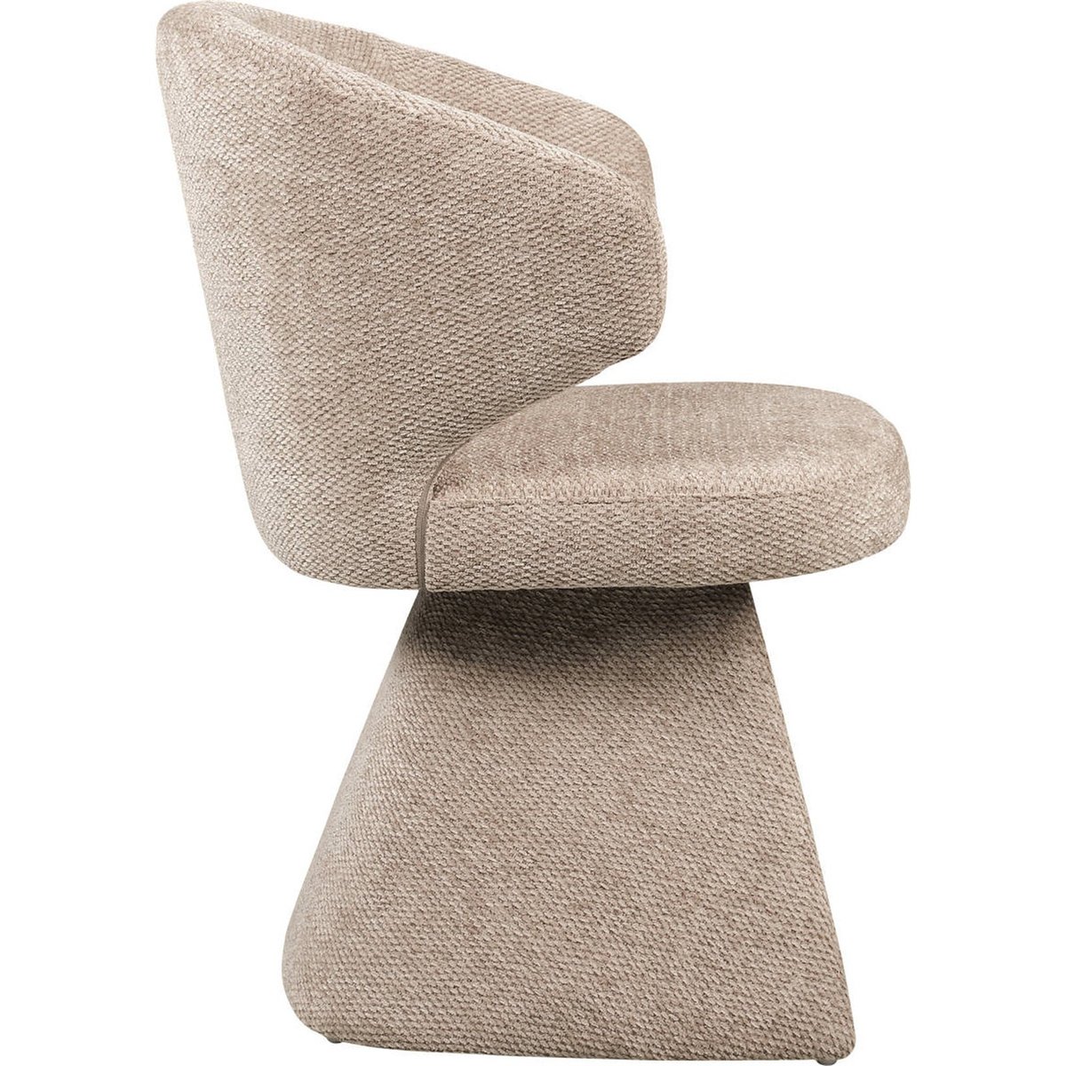 Chaise de salle à manger enveloppante mocca boldweave, RECOLLECTION