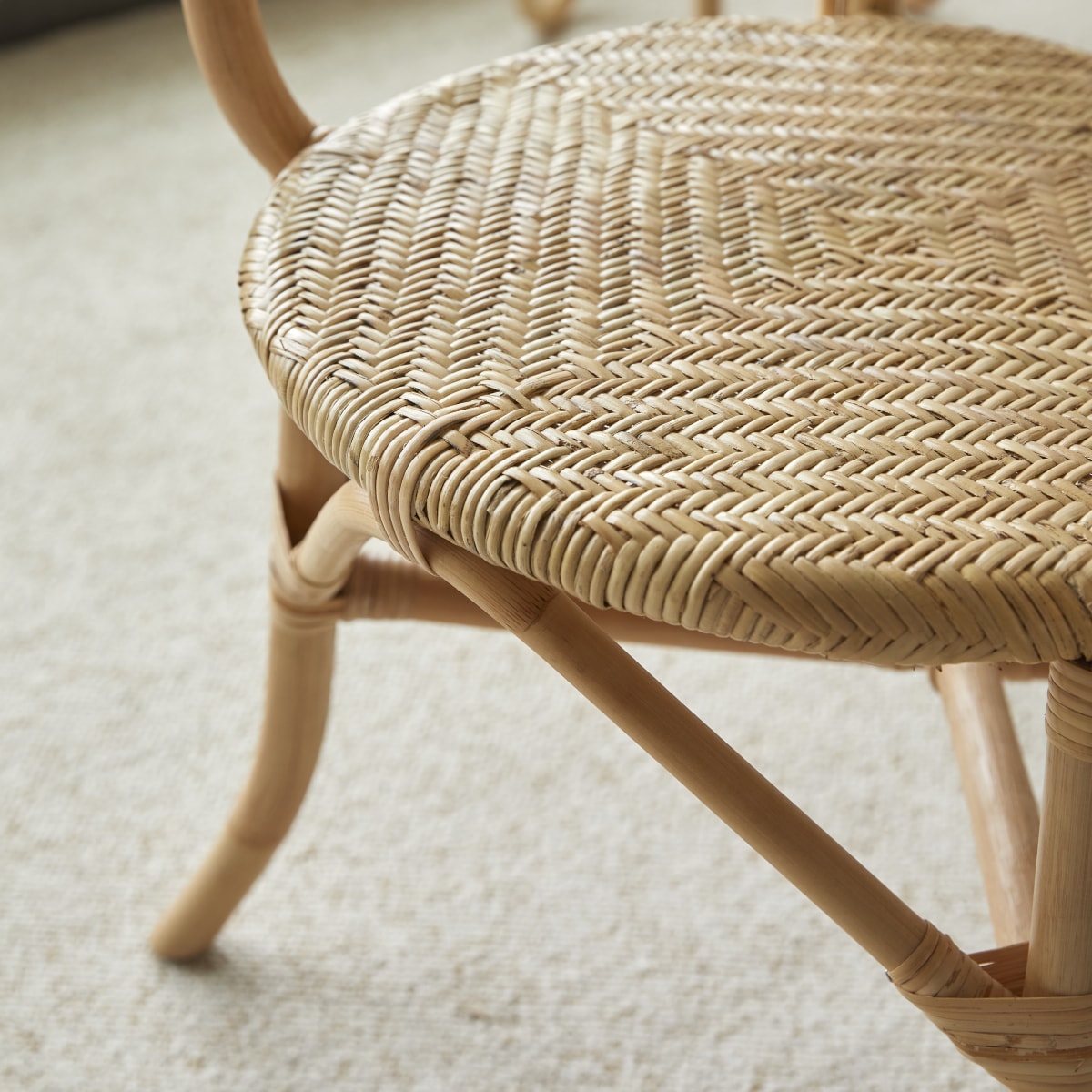 Fauteuil en Rotin massif, MARIUS naturel, TIKAMOON