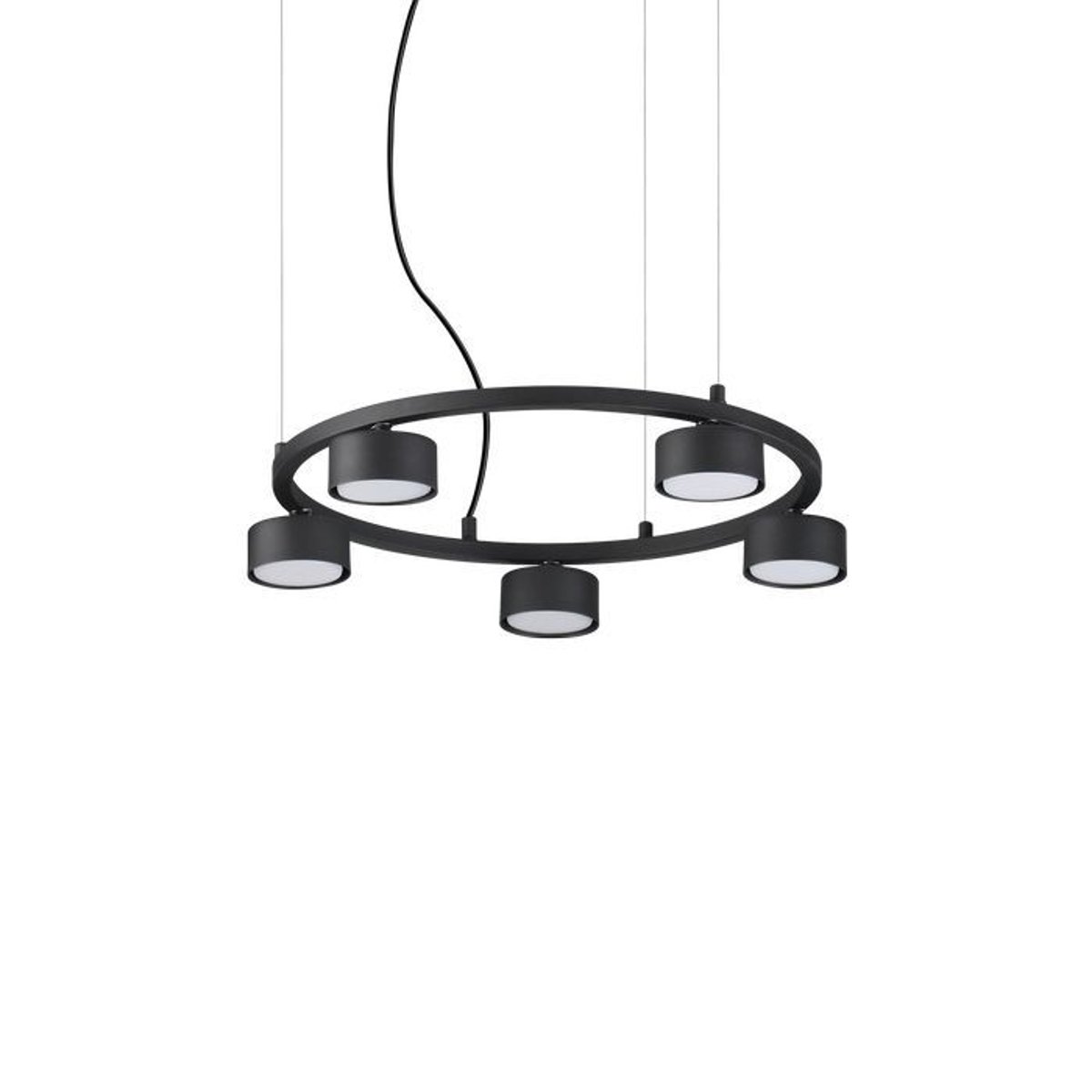 Suspension MINOR noir, IDEAL LUX