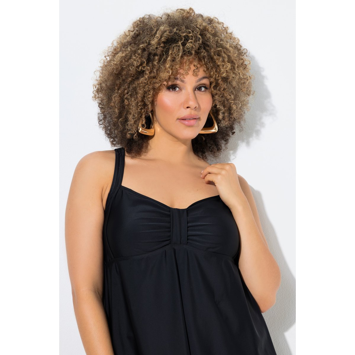 Maillot de bain avec bonnets souples noir, ULLA POPKEN