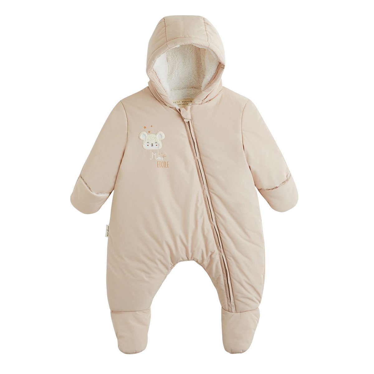 Combi pilote Eliah marron, PETIT BEGUIN
