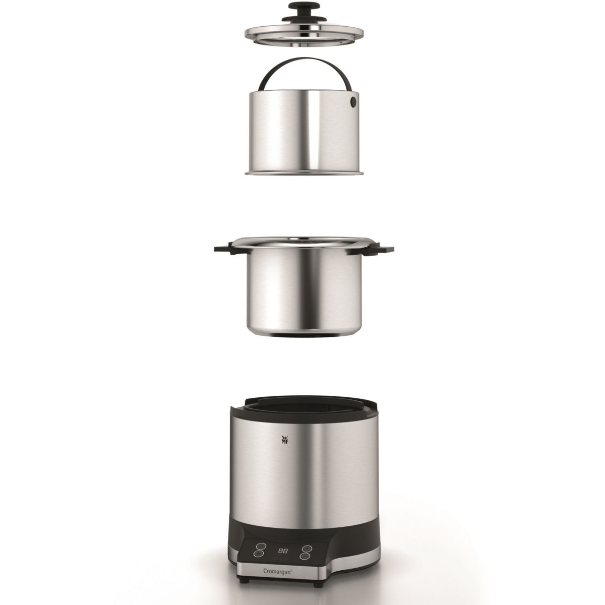 Cuiseur riz Kitchen Minis avec boite repas 041526001 argent, WMF