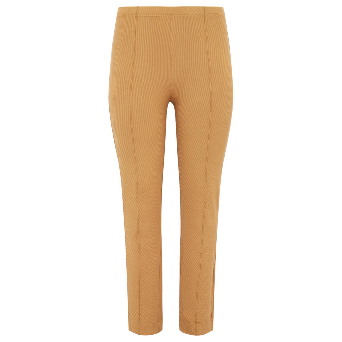 Pantalon cigarette fit brun clair, YOEK