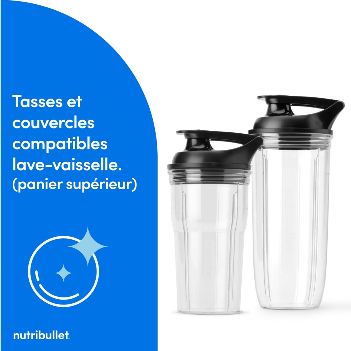 Blender TURBO NBT1006MW couleur unique, NUTRIBULLET