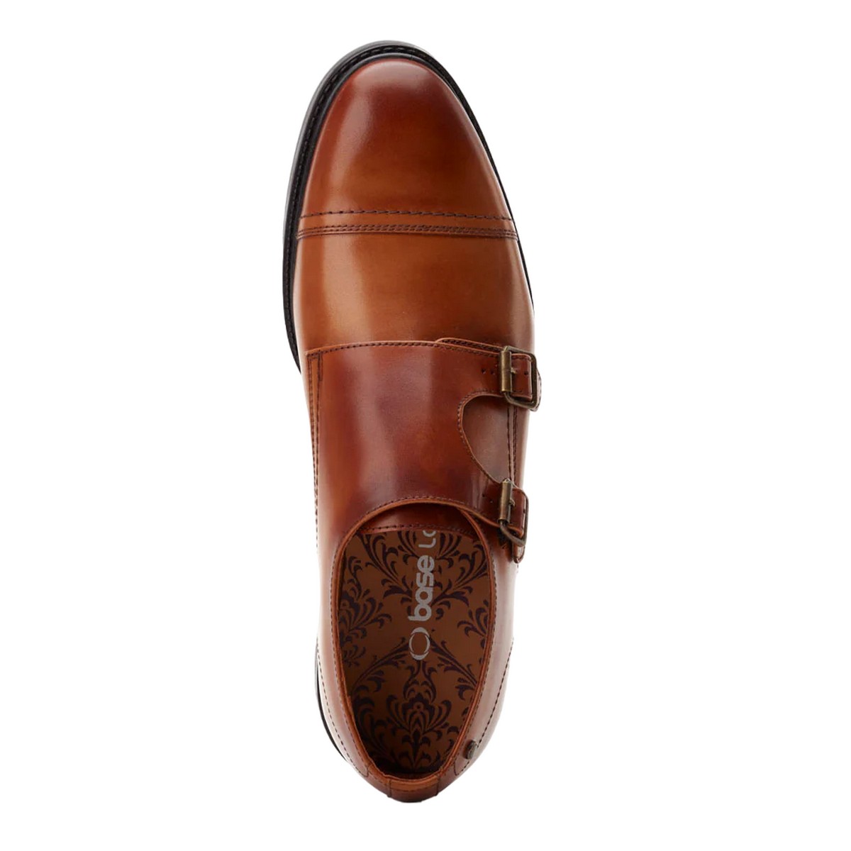 Chaussures DIABLO MONK marron clair, BASE LONDON