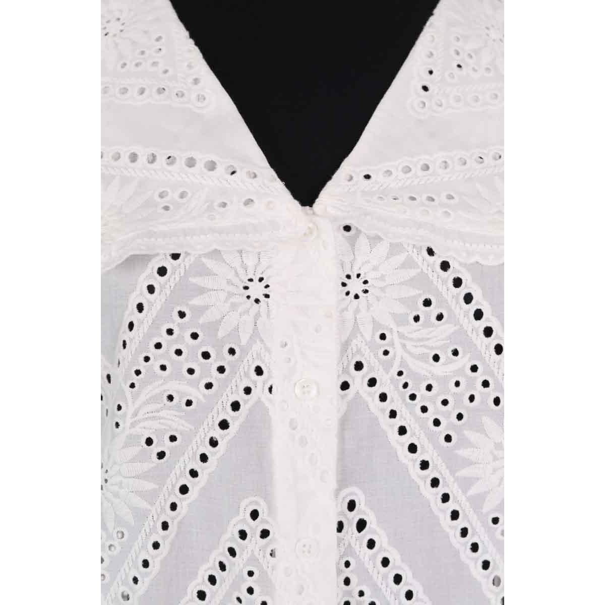 Blouse - Très Bon État blanc, MAJE