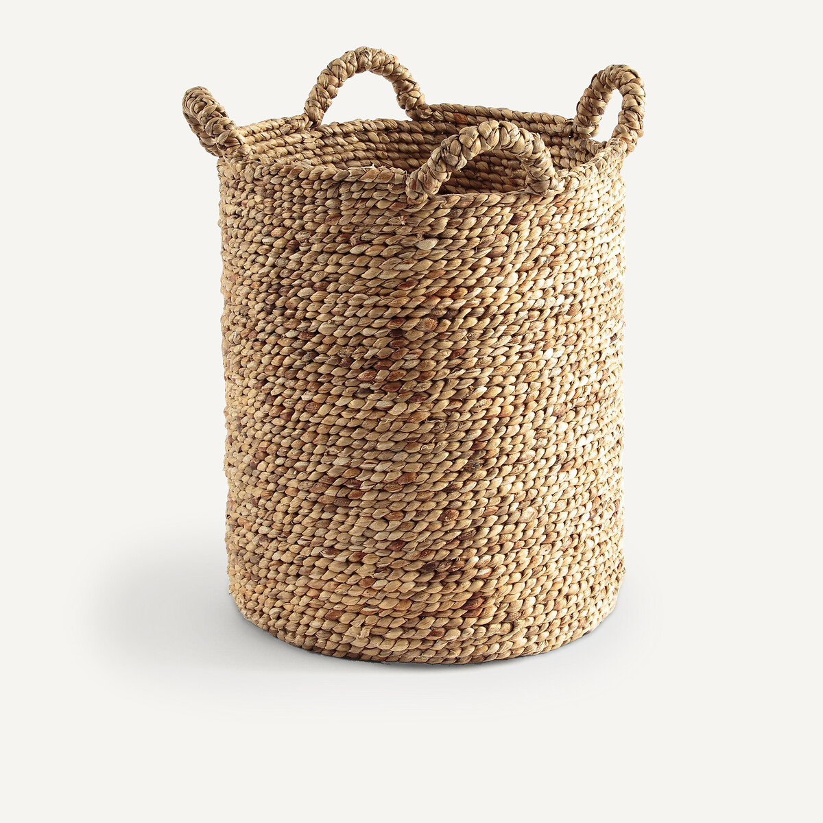 Panier tressé rond H55 cm, Raga naturel, AM.PM