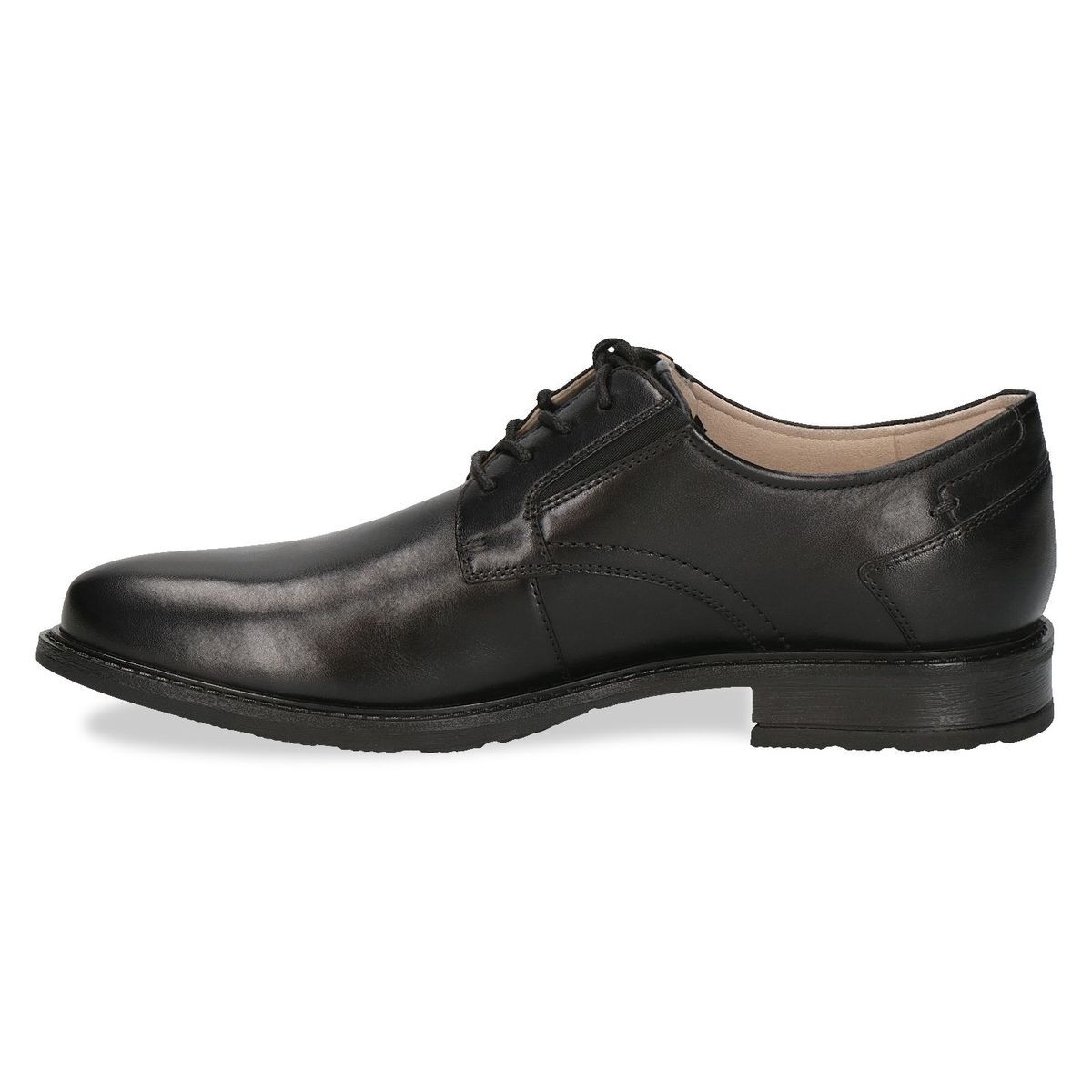 Basket en cuir noir nappa, CAPRICE