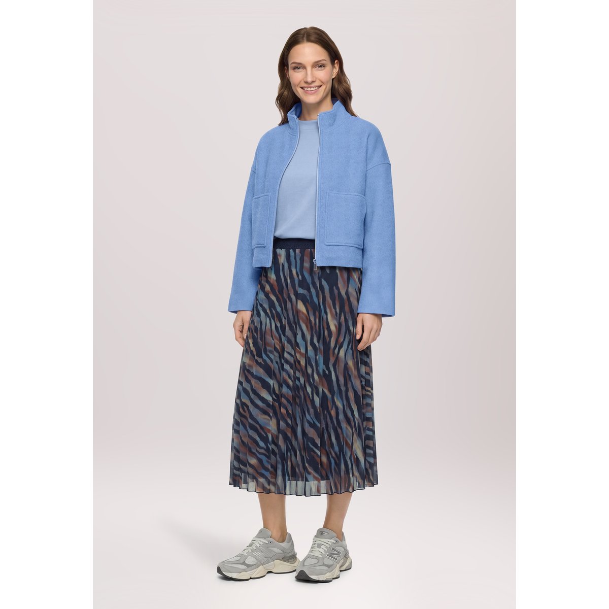 Sweat-shirt à manches en trompette infinity, BETTY BARCLAY