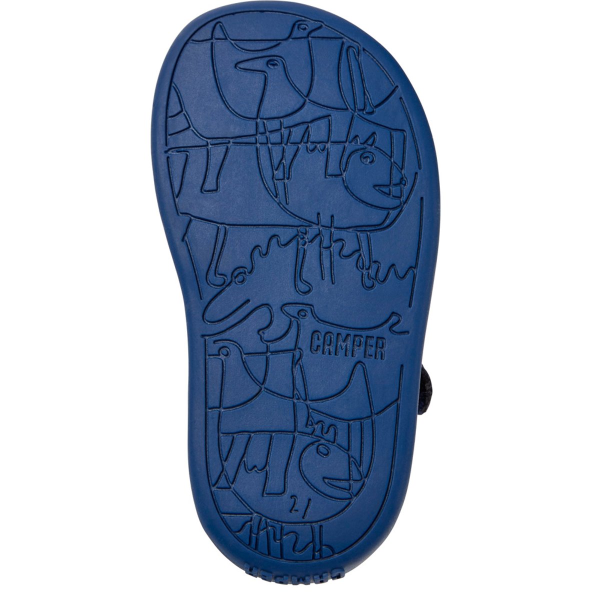 Sandales Cuir Bicho navy, CAMPER