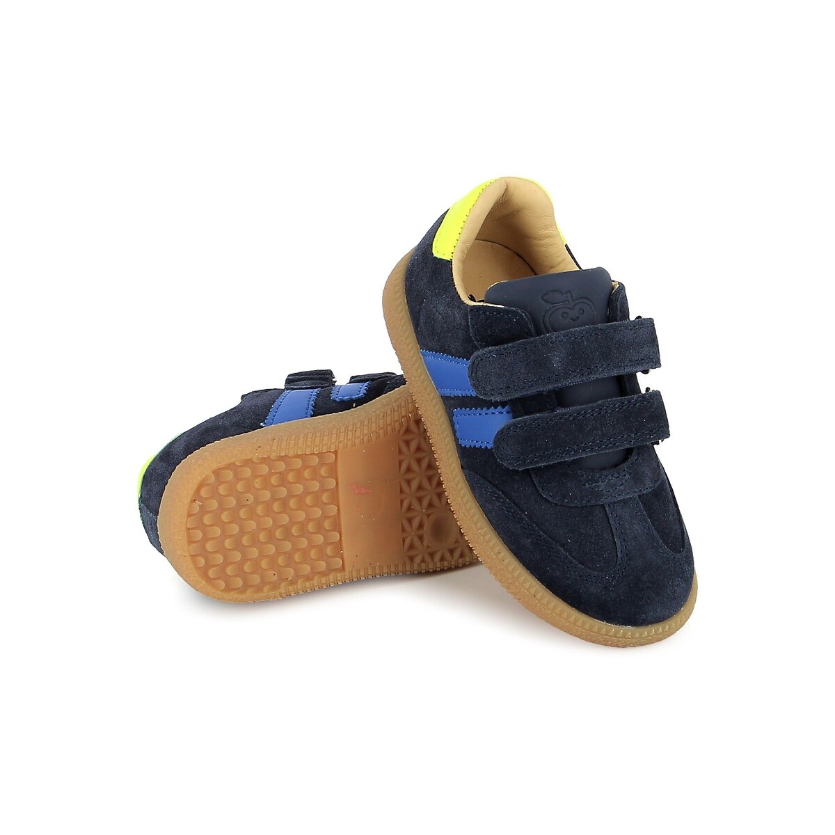 Baskets YUZU LO SCRATCH bleu marine, SHOO POM