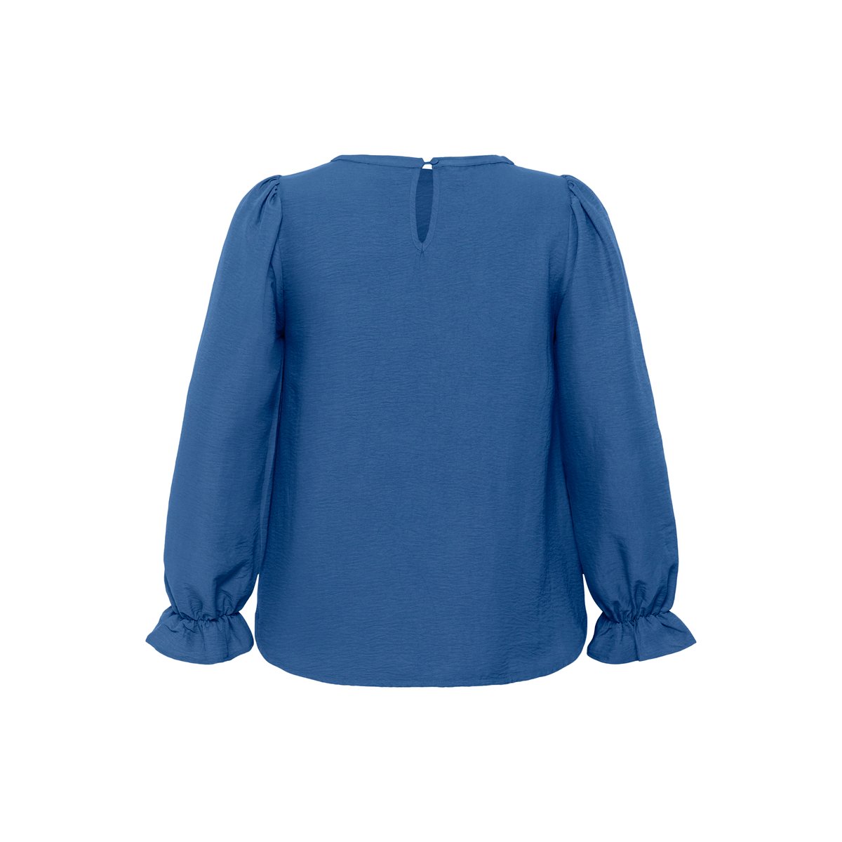 Long sleeved blouse bleu ensign blue, KAFFE CURVE