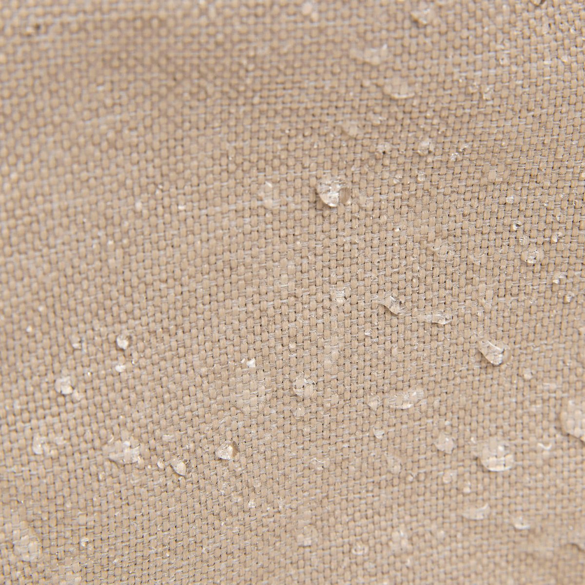 Ensemble pouf chauffeuse et coussin de sol en oléfine imperméable, Oeko-Tex® - NOVA beige, ICON