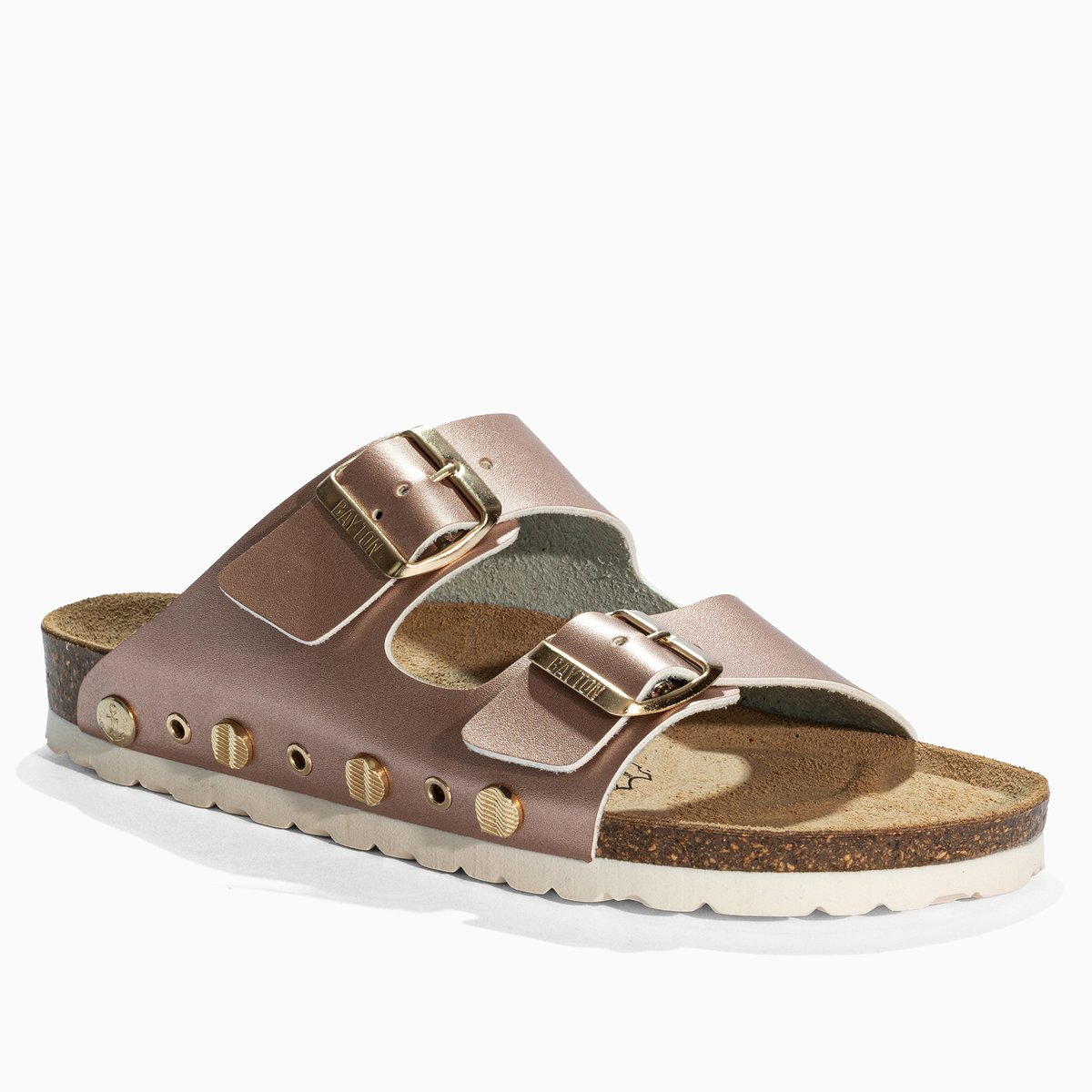 Sandales RIVALTA pink gold, BAYTON
