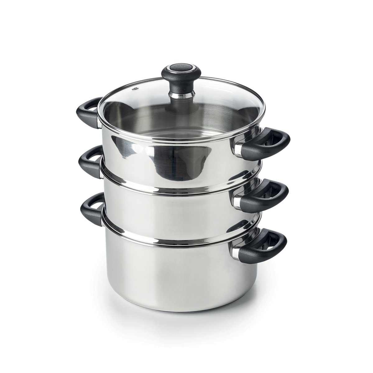 Combiné vapeur 3 corps Polo 24 cm argent / métallique, BEKA