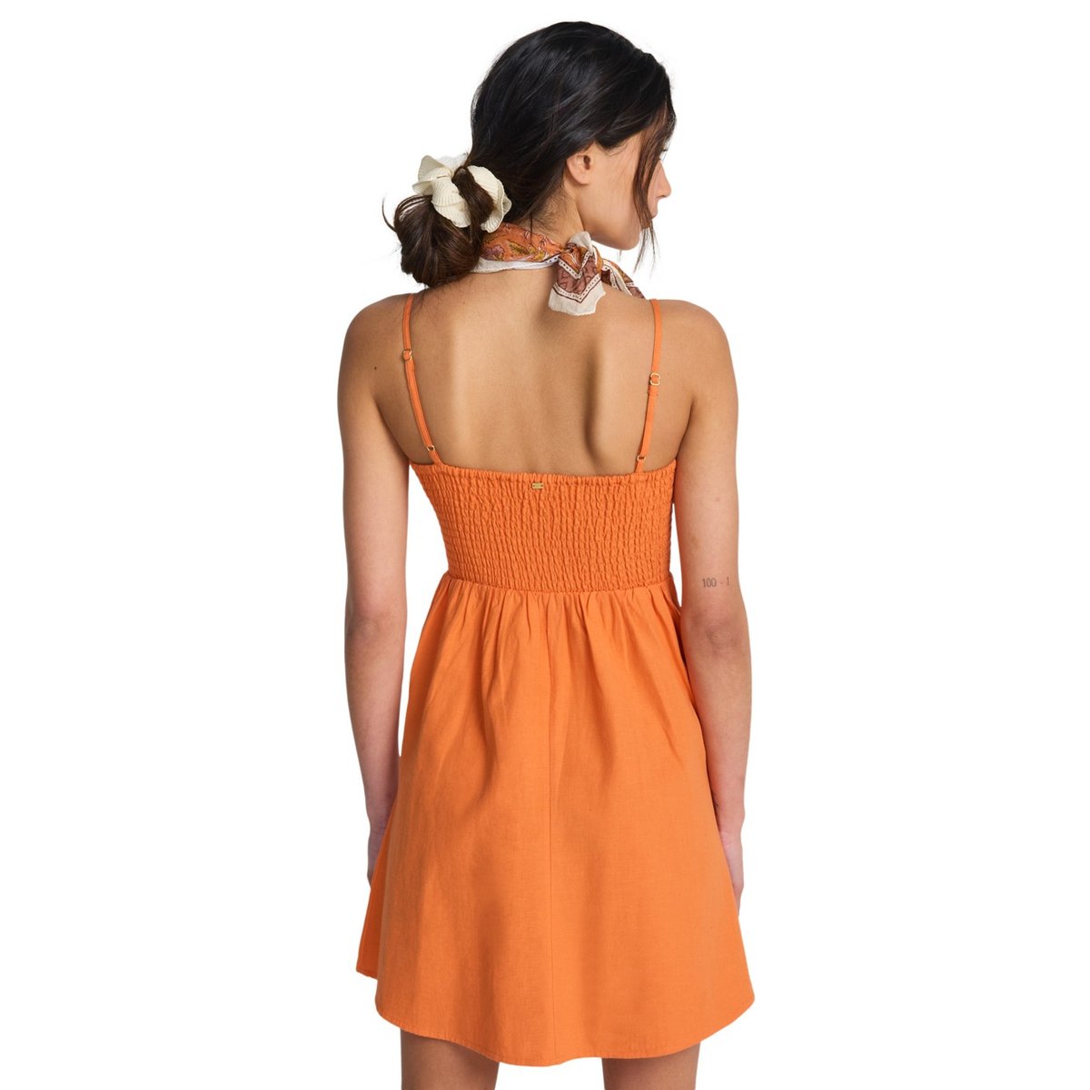Robe col en V LIMA MINI orange saffron, BILLABONG