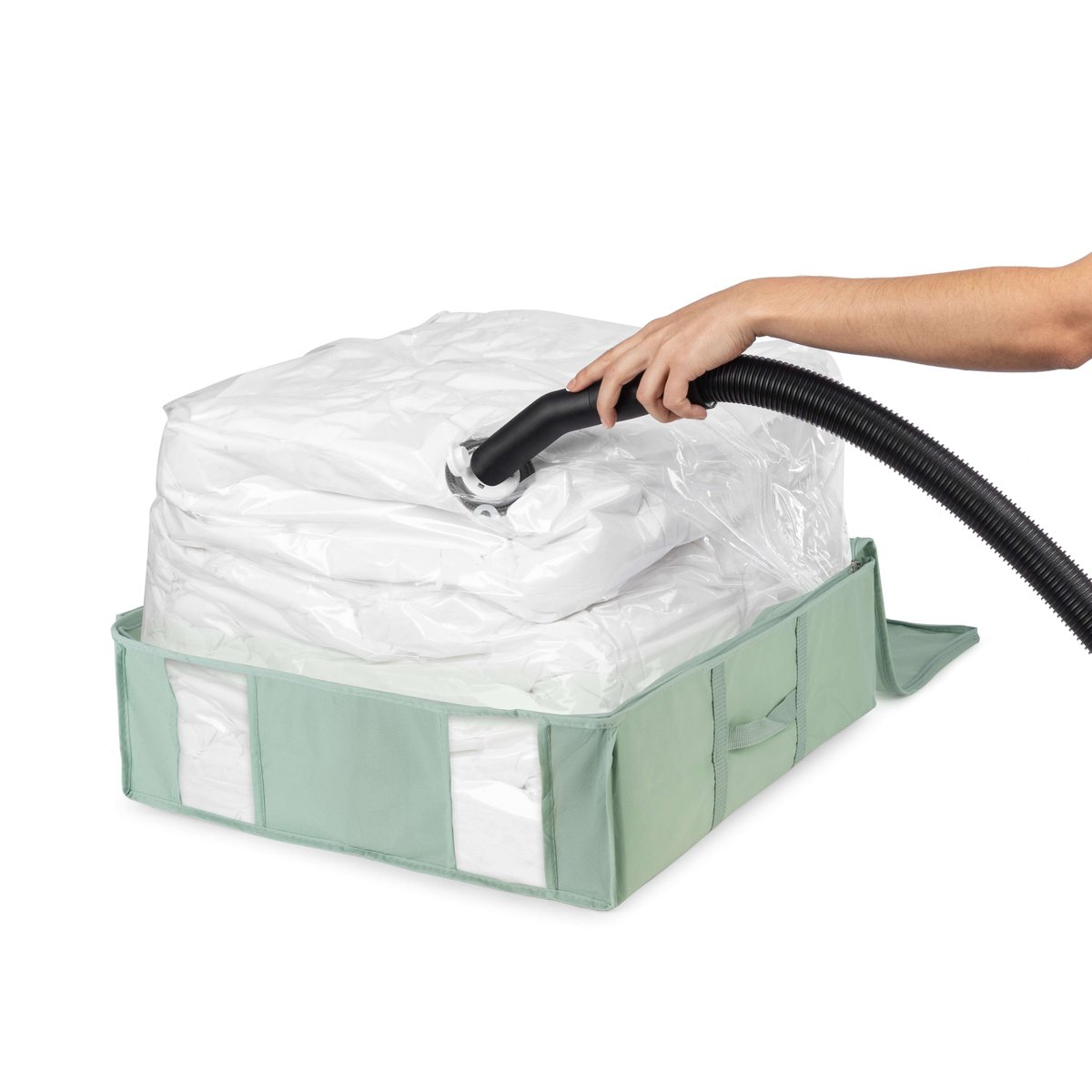 COMPACTOR - Housse de rangement sous vide Laguna - 52.5 x 59 x H.17.5 cm - couleur unique, COMPACTOR