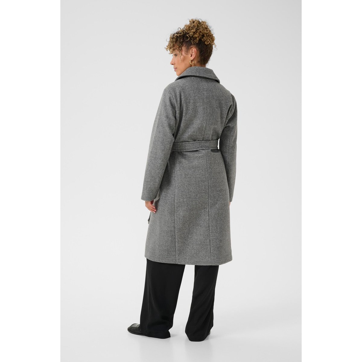 Manteau gris grey melange, CREAM