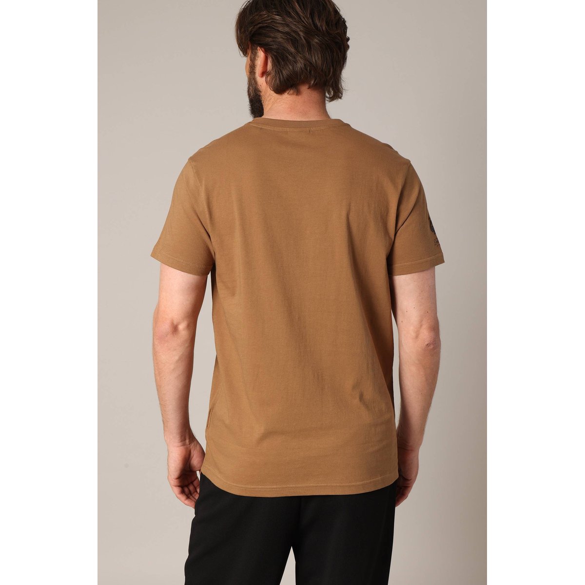 T-shirt 100% coton avec imprimé moto PARK mocha, DEELUXE