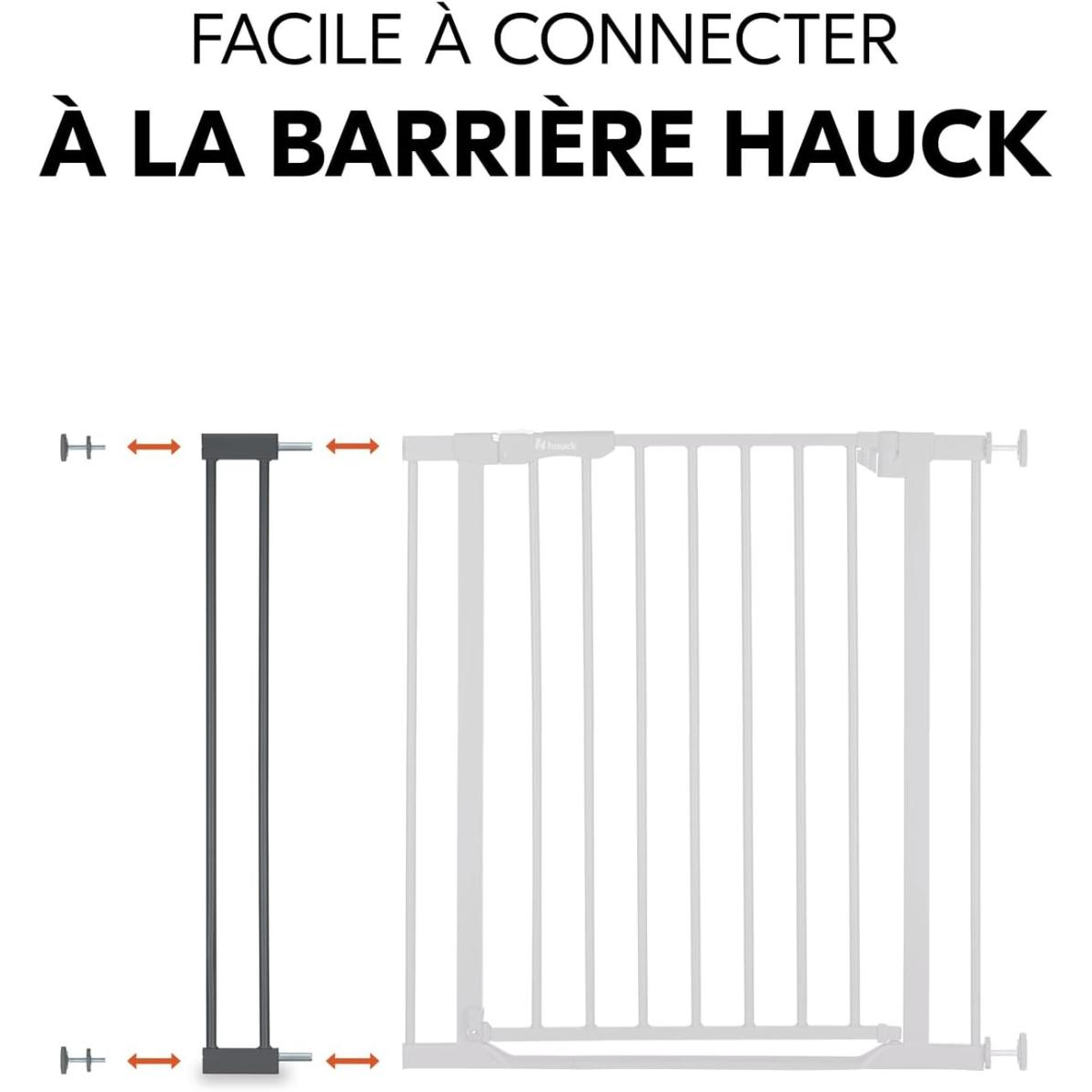 Barrière Safety Gate Extension 21 cm gris gris, HAUCK