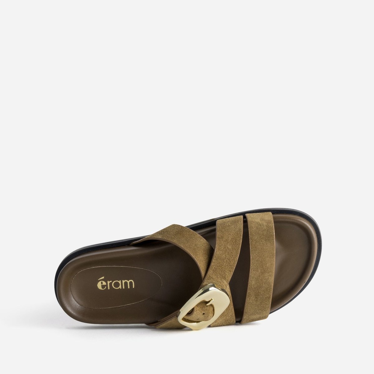 Mule en cuir DILARA tabac, ERAM
