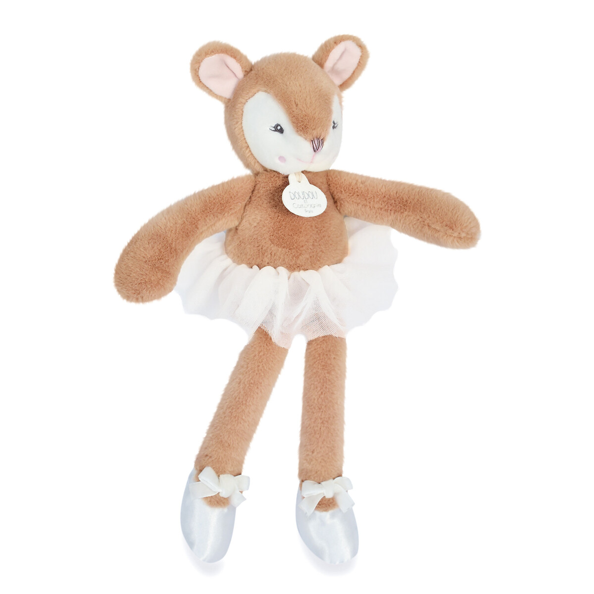 Peluche mon doudou ballerine faon beige, DOUDOU ET COMPAGNIE
