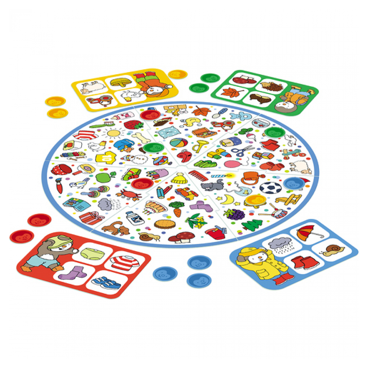 T'choupi Mon premier cherche et trouve multicolore, NATHAN