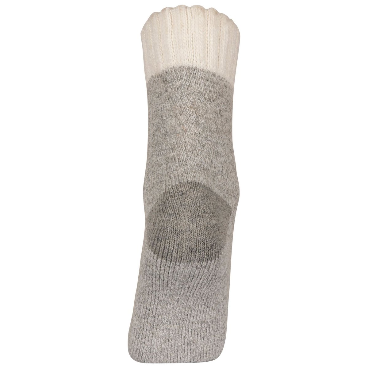 Chaussettes de marche confortables et chinées INIGO gris / bordeaux chiné, TRESPASS
