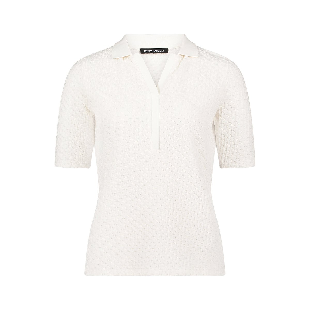 T-shirt basique à boutons blanc, BETTY BARCLAY