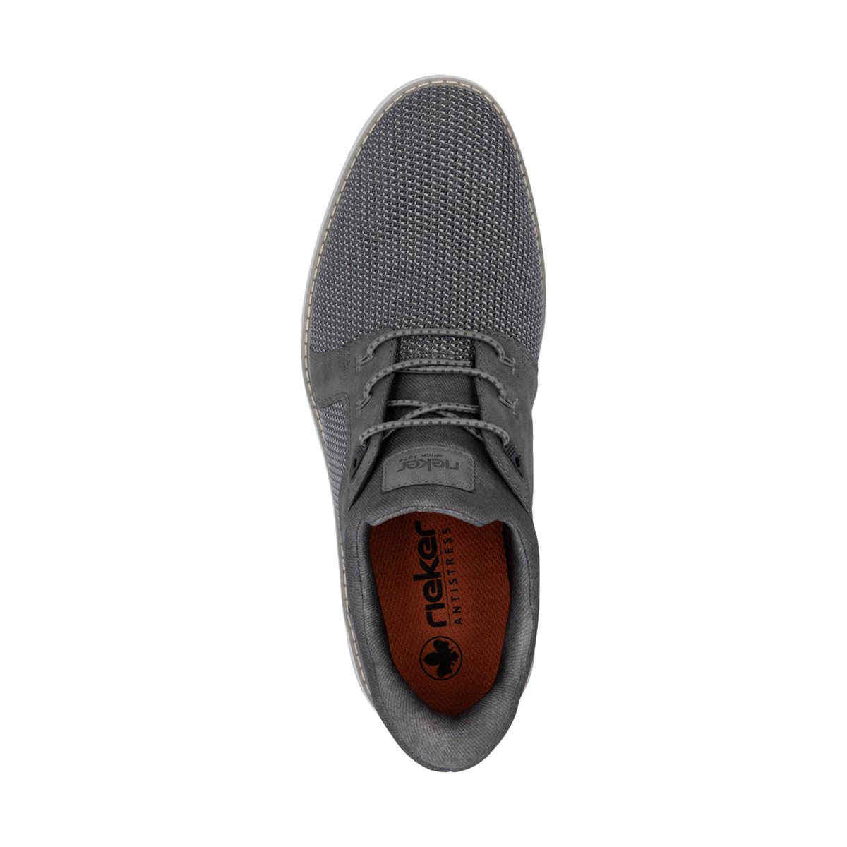 Basket à Lacets Knittech82 gris, RIEKER