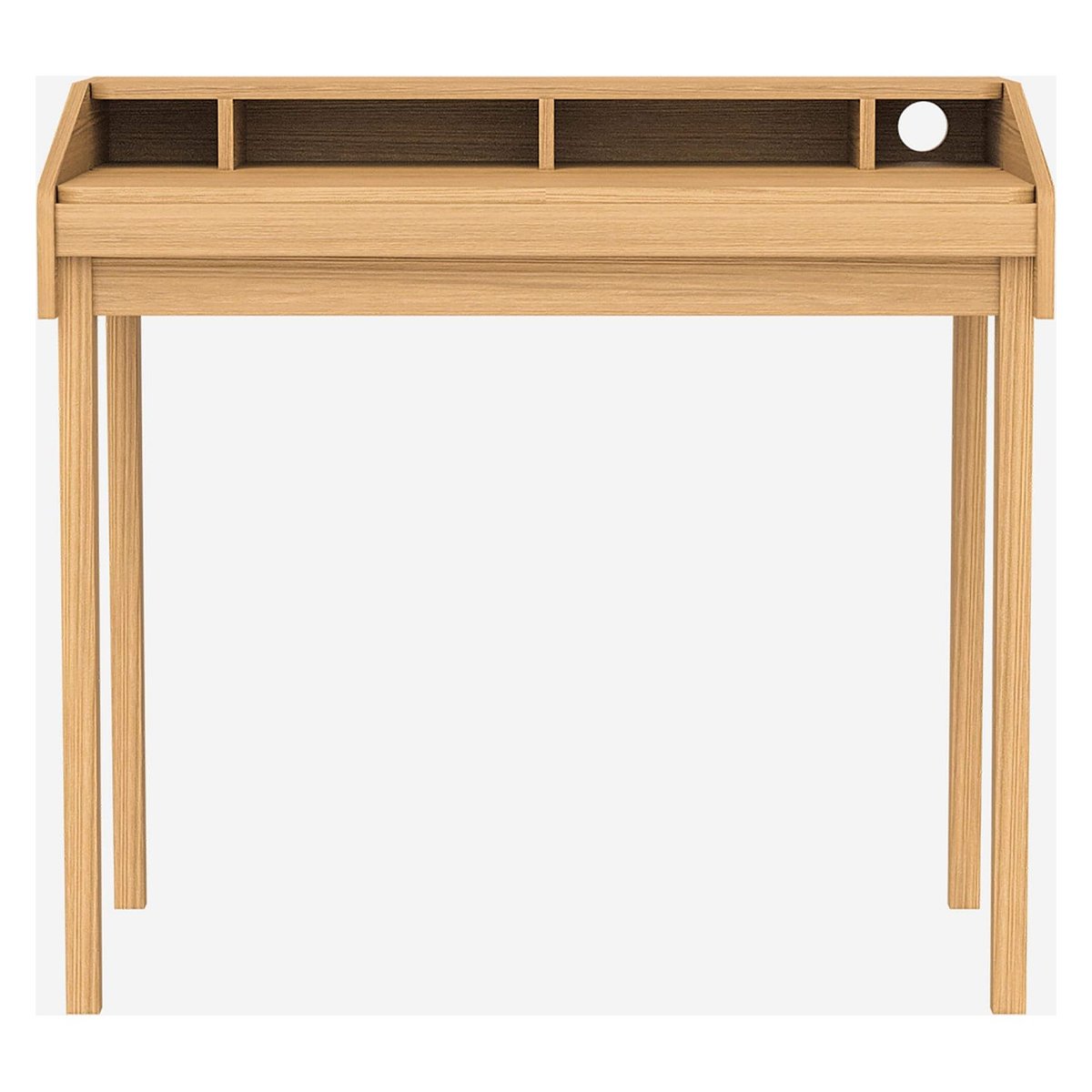 Bureau chêne TANIA naturel clair, HABITAT