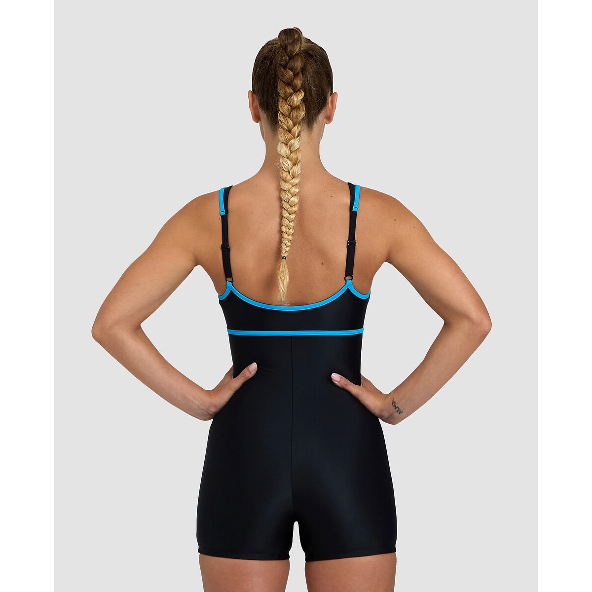 Combishort piscine Maxfit éco W Venus noir/bleu, ARENA