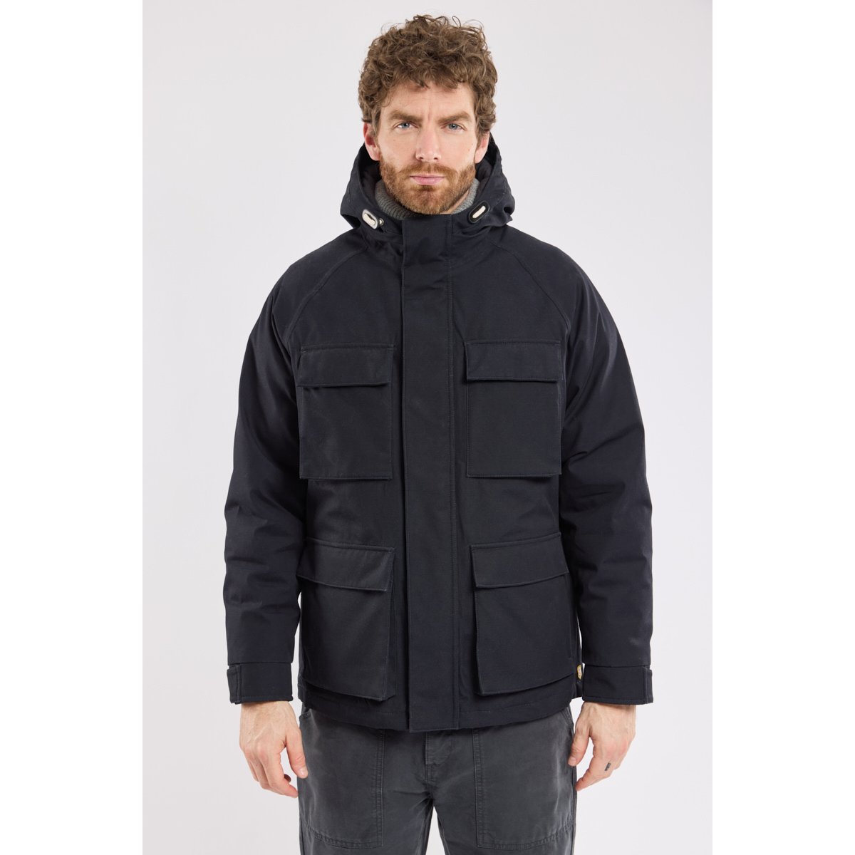 Blouson imperméable et coupe-vent rich navy, ARMOR-LUX