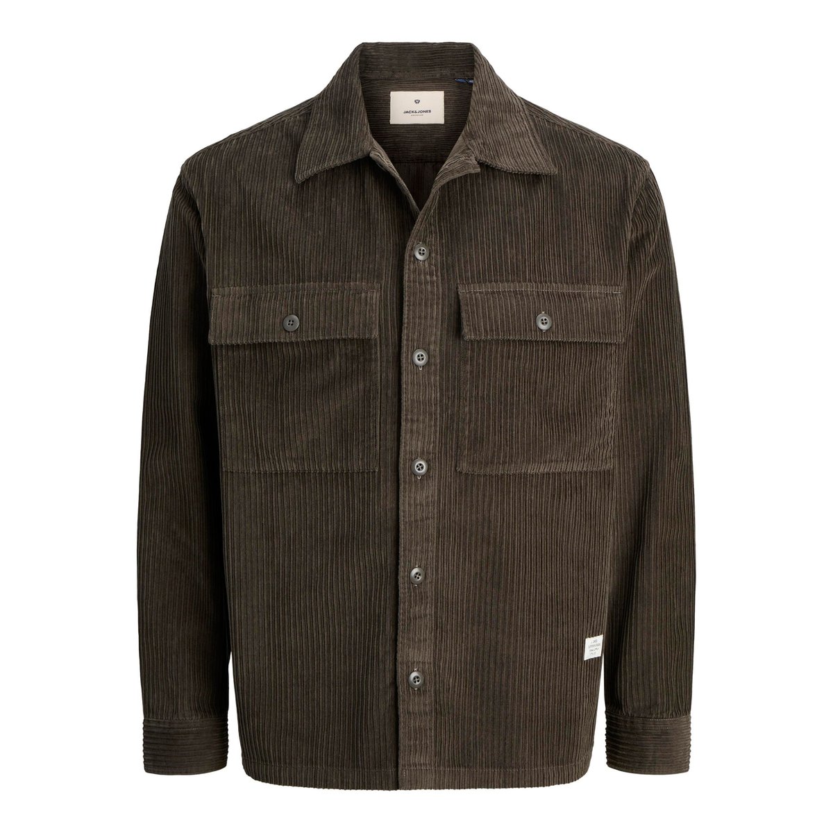 Surchemise black olive, JACK & JONES
