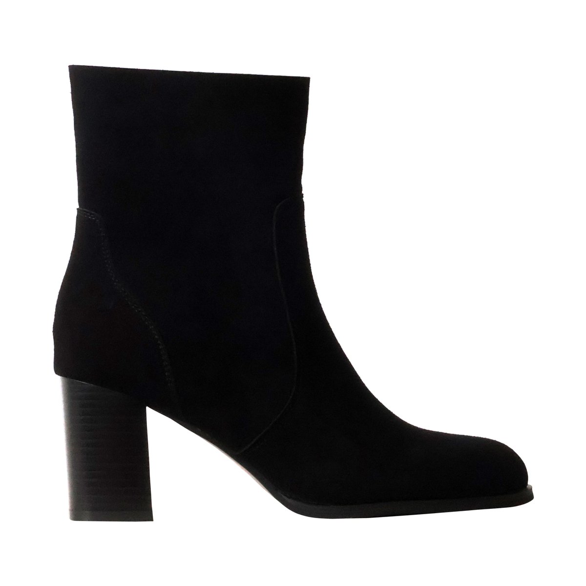 Bottines à Talon Cuir noir, ENZA NUCCI
