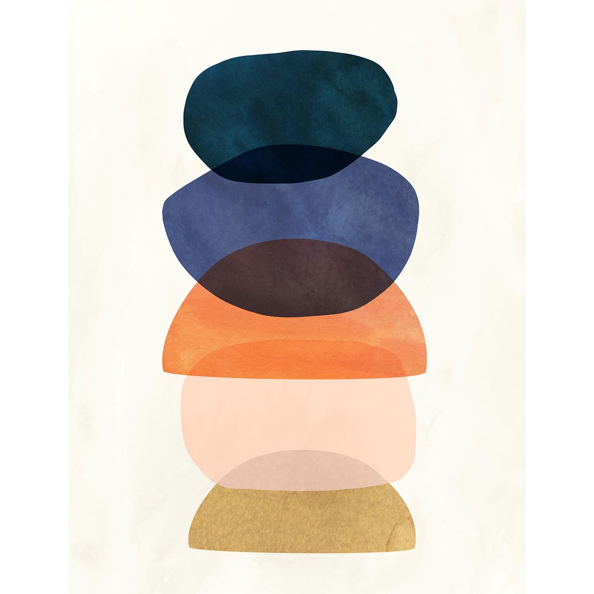 Papier peint graphique mod pods intissé, HEXOA