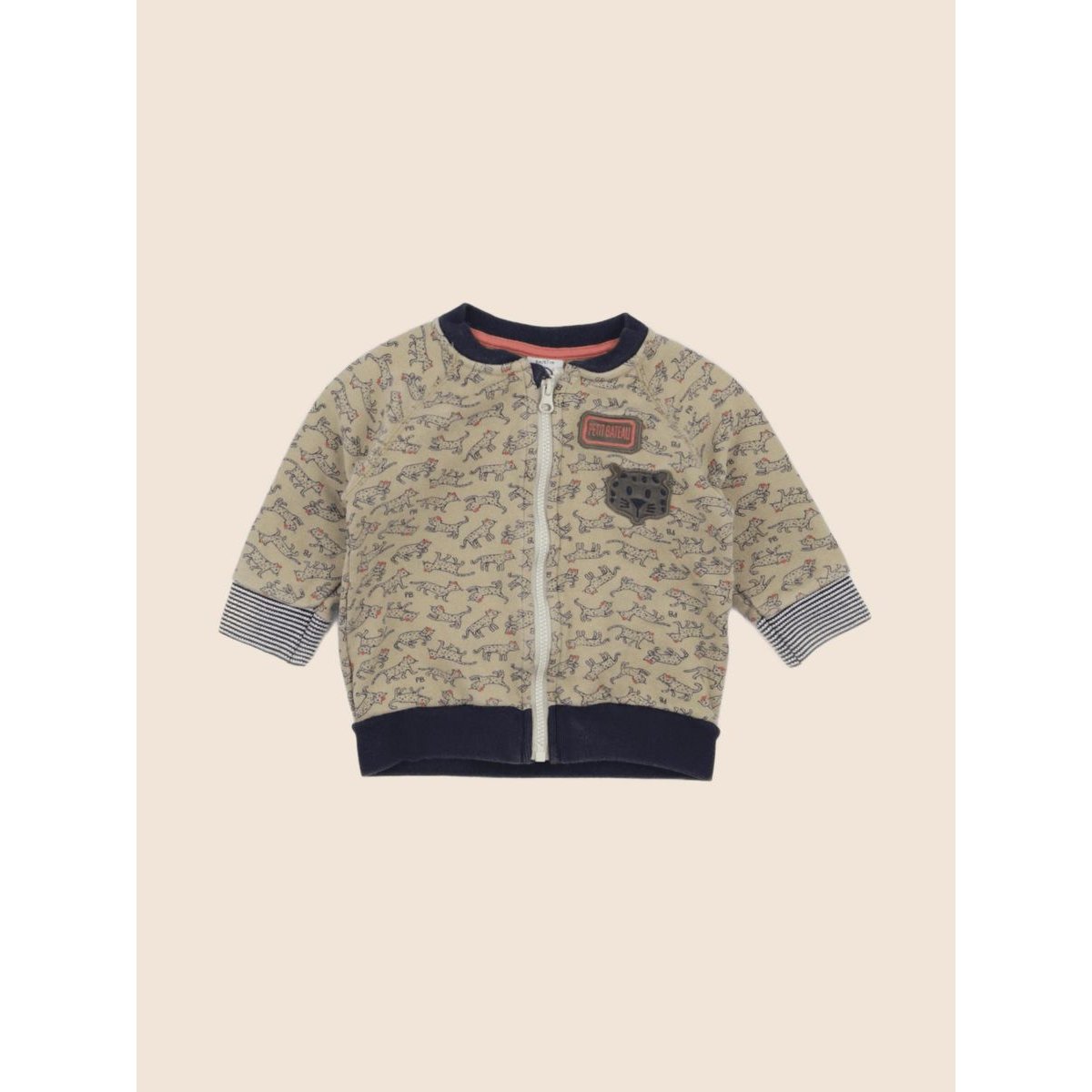 Sweat - Etat satisfaisant marron, PETIT BATEAU