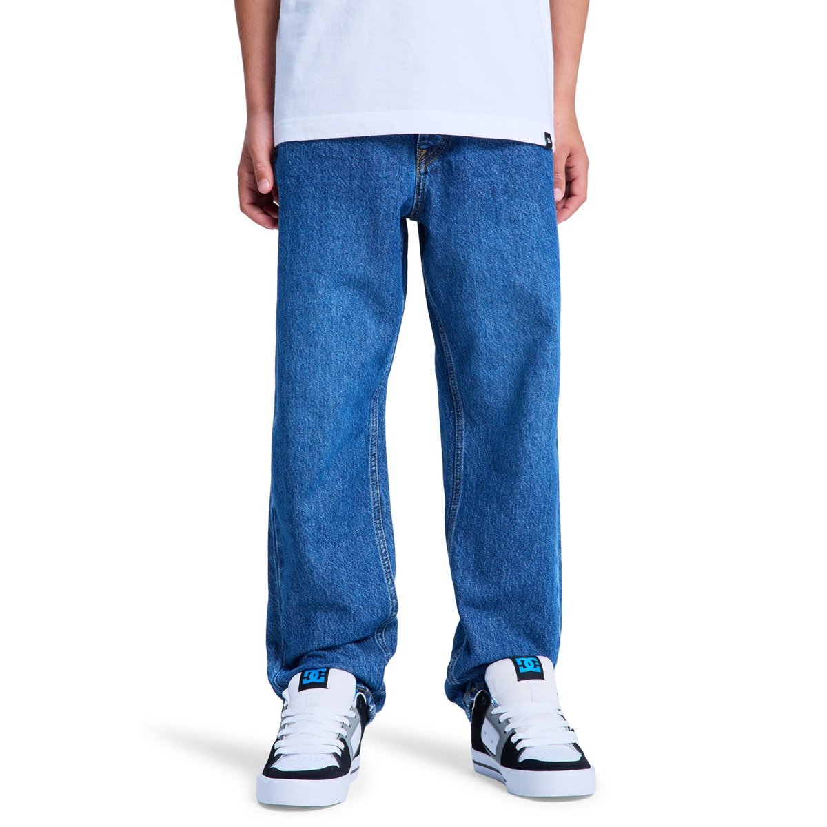 Jean en denim BAGGY. bleu stone indigo, DC SHOES