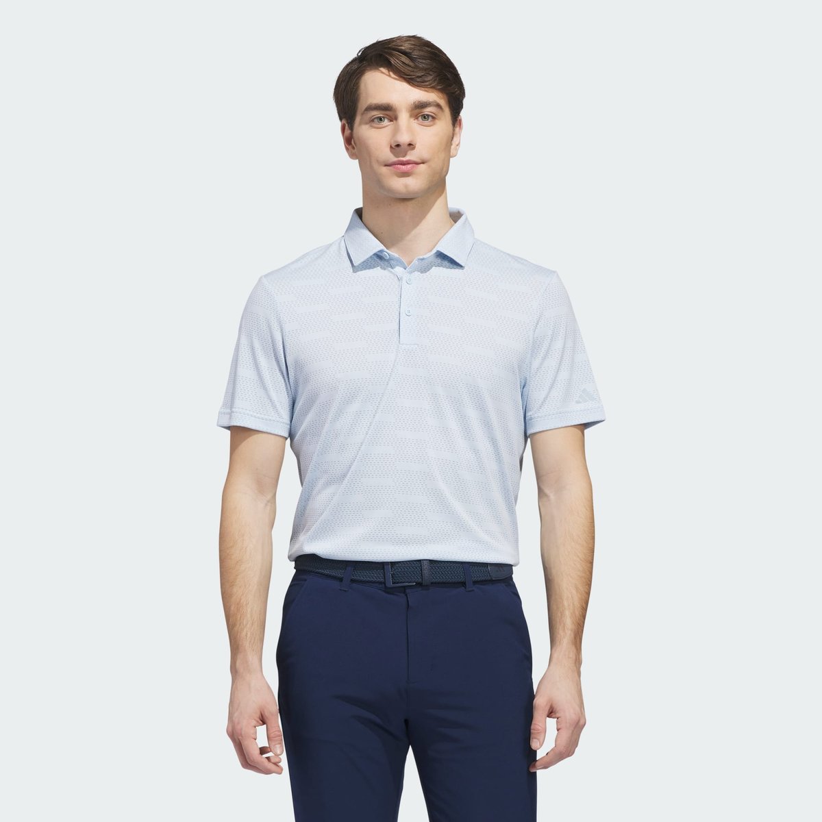 Polo Jacquard Ultimate365 Polo Jacquard Ultimate365 crystal sky, adidas Performance